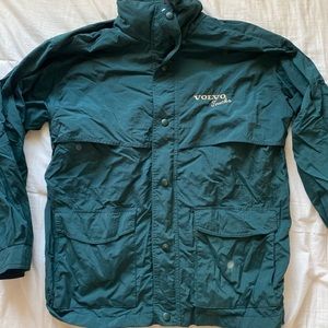 Volvo Trucks Green Puffer Jacket